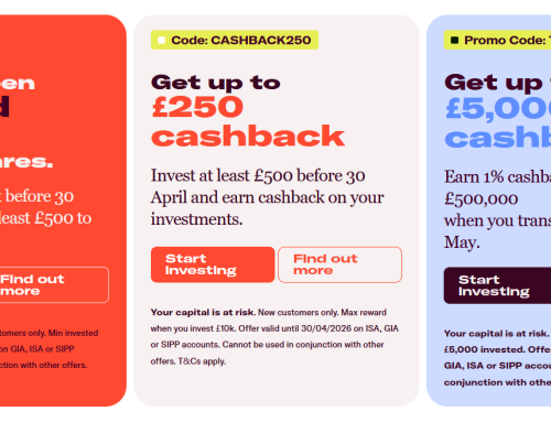 IG UK Offers: New Transfer Cashback and Welcome Bonus