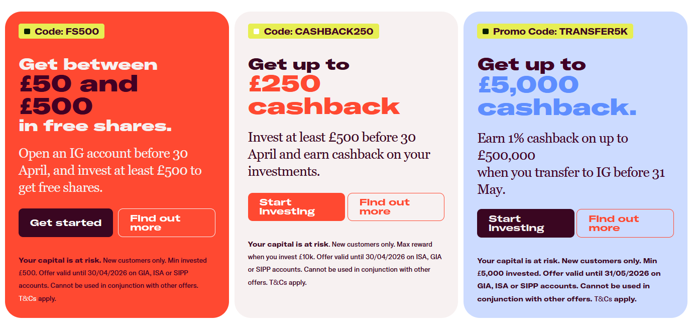 IG April 2026 Promotions