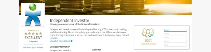 independent investor-Proven Expert reviews