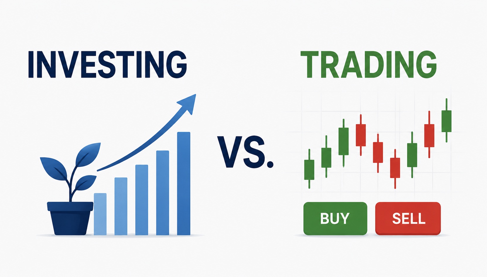 investing vs trading
