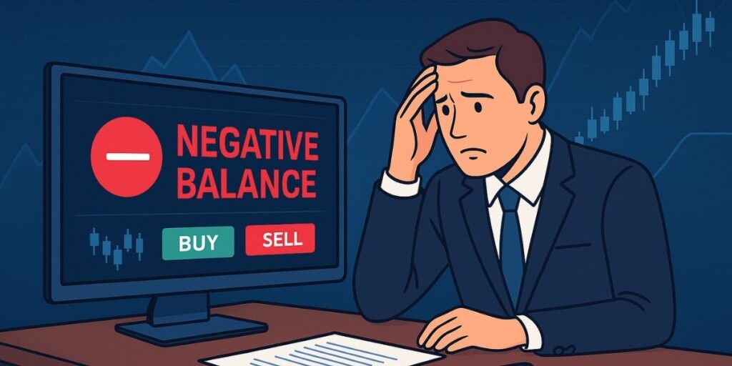 negative balance - can you owe money to a broker