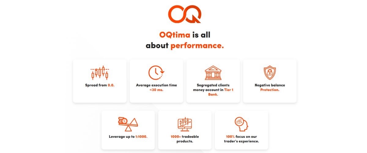 OQtima features and services
