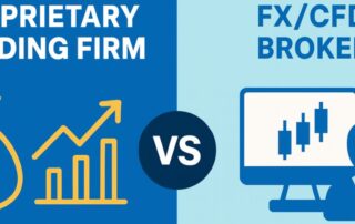 Let's compare prop firms with traditional brokers