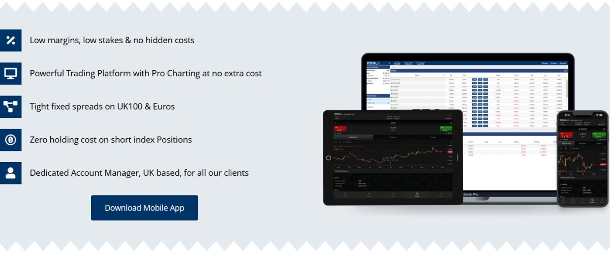 What Spread Co has to offer, features and trading experience